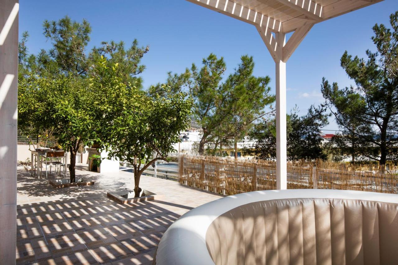 Theros Luxury Apartment Archangelos  Exterior photo