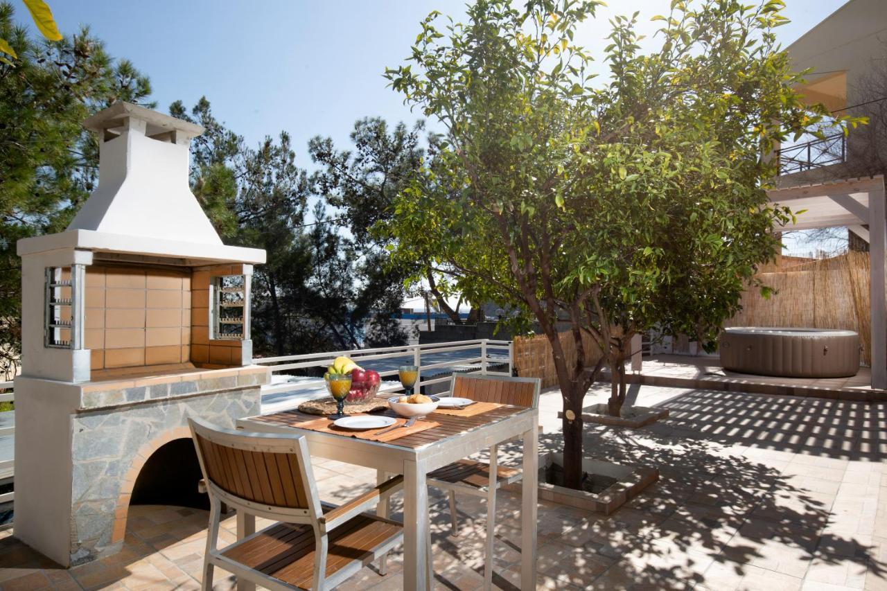 Theros Luxury Apartment Archangelos  Exterior photo