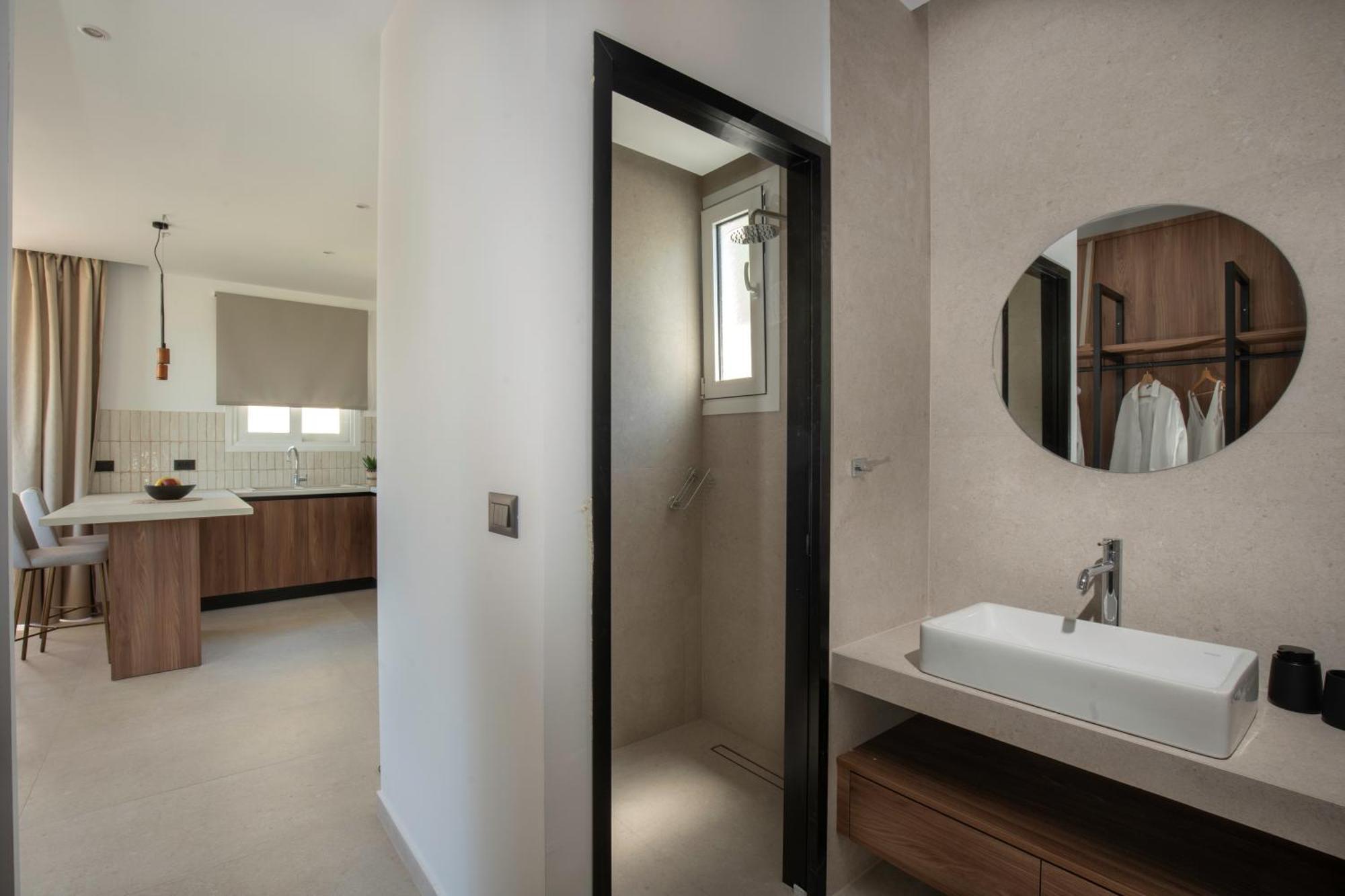 Theros Luxury Apartment Archangelos  Exterior photo