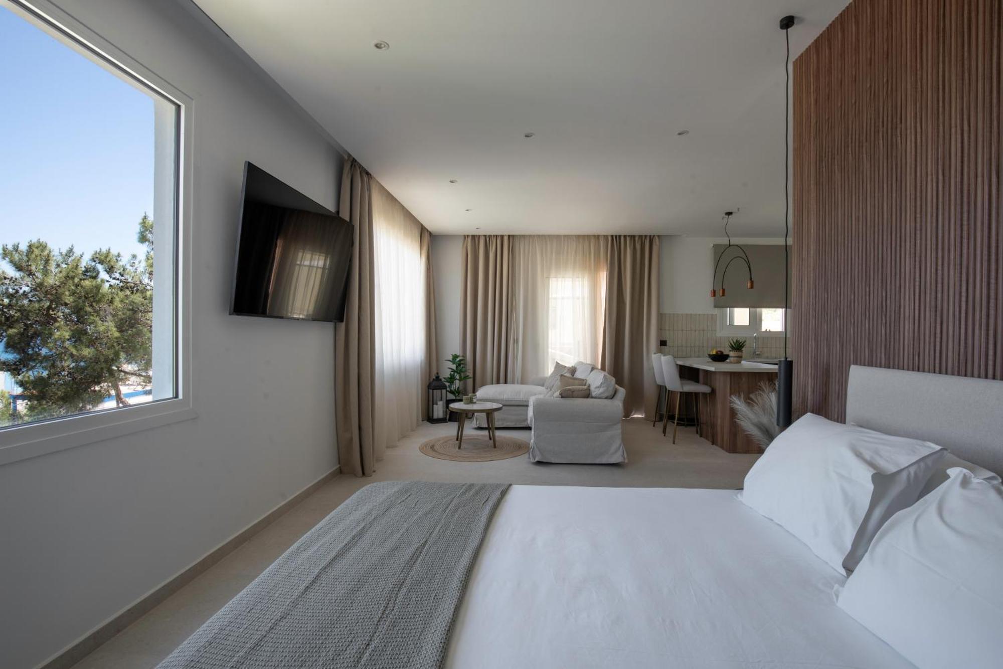 Theros Luxury Apartment Archangelos  Exterior photo
